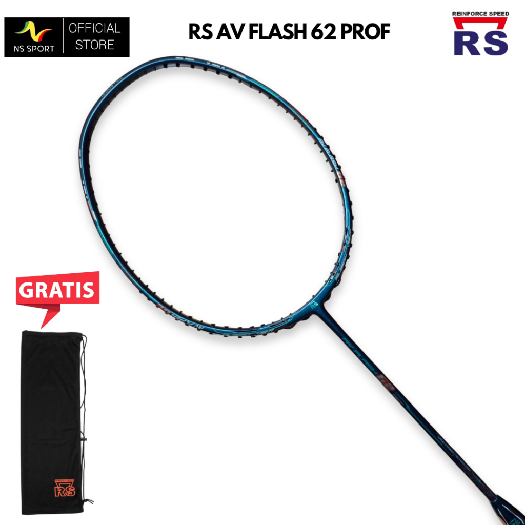 RS Raket Badminton AV Flash 62 Prof