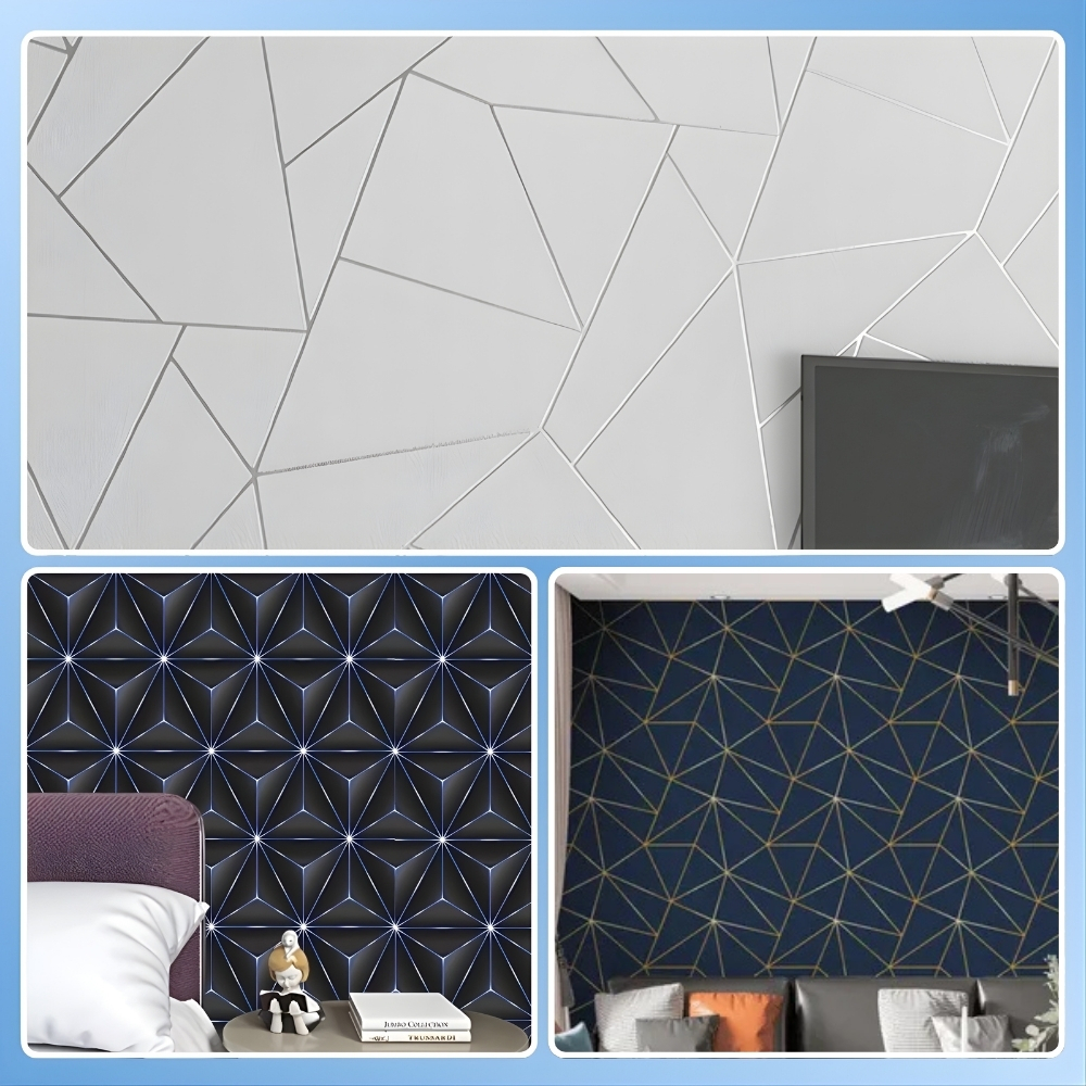 Wallpaper Dinding Ruang Tamu 3D Minimalis Wallpaper Dinding Kamar Tidur Motif Keramik Aestetik