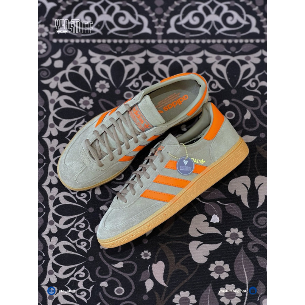 Adidas Spezial Grey Orange - (BNIB) Original New