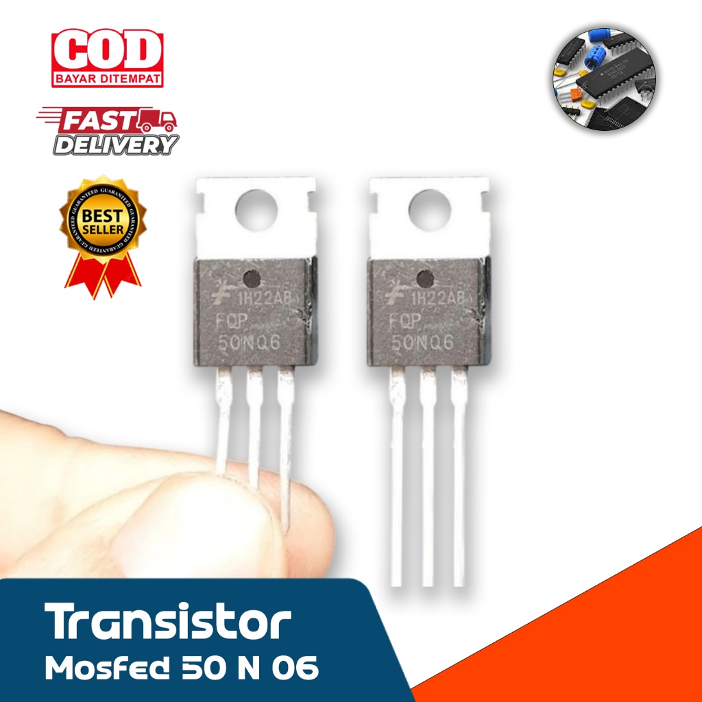 Transistor mosfet 50N06 / mosfed 50 N 06