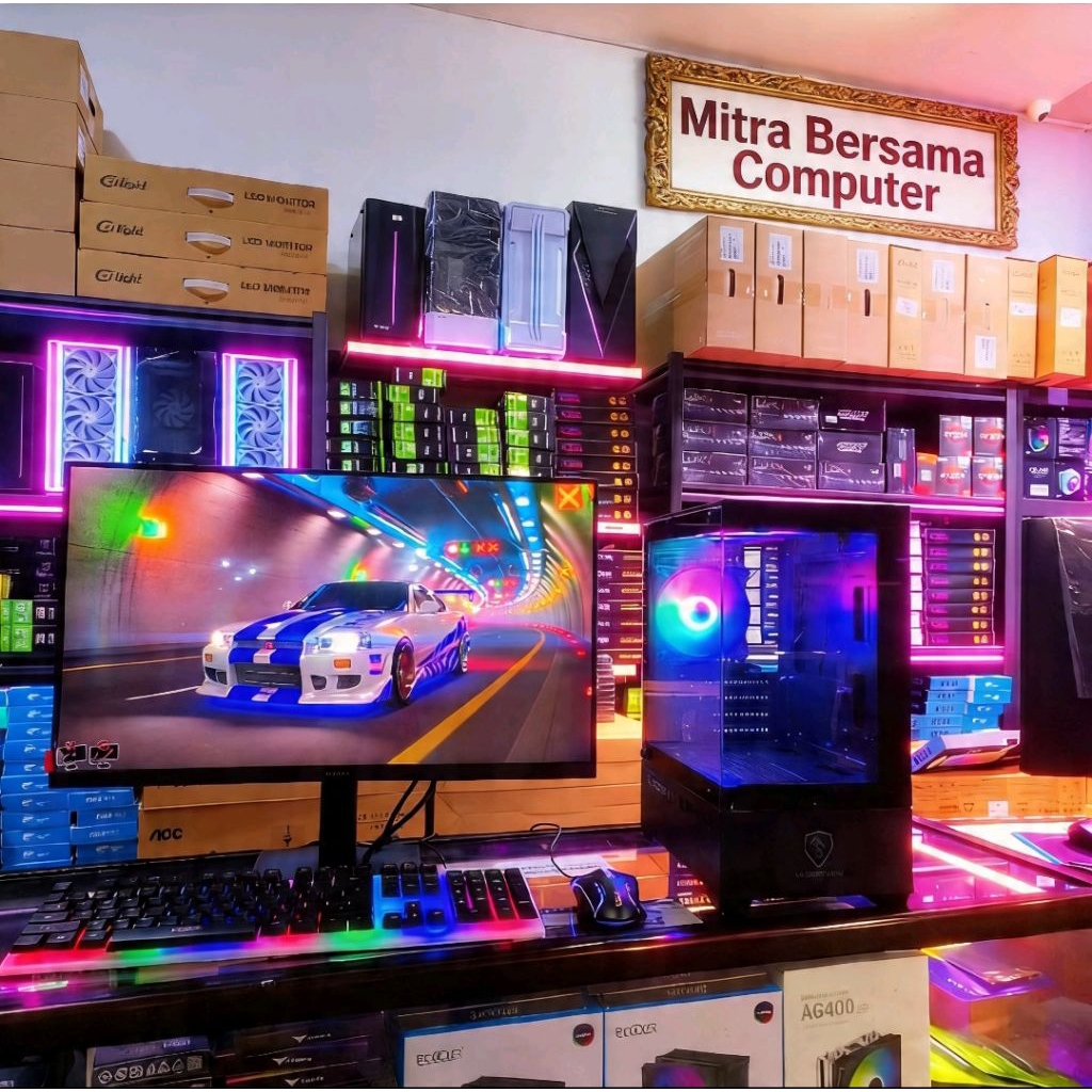 Pc Gaming Core i7 Ram 16 Gb Monitor 22inc