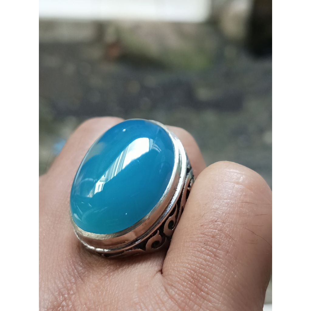 Natural Batu Anggur Biru ( Visual Bacan)