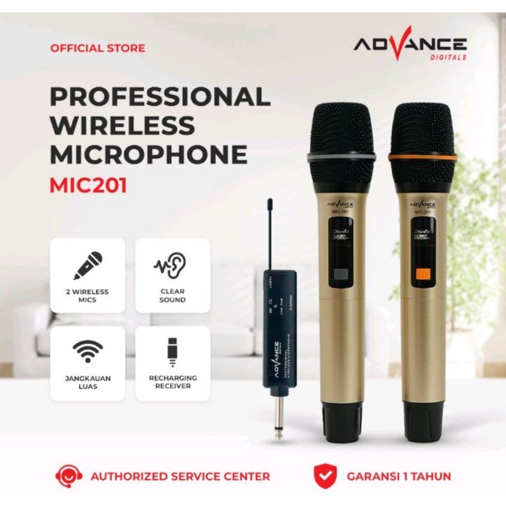Advance Mic Wireless MIC-201