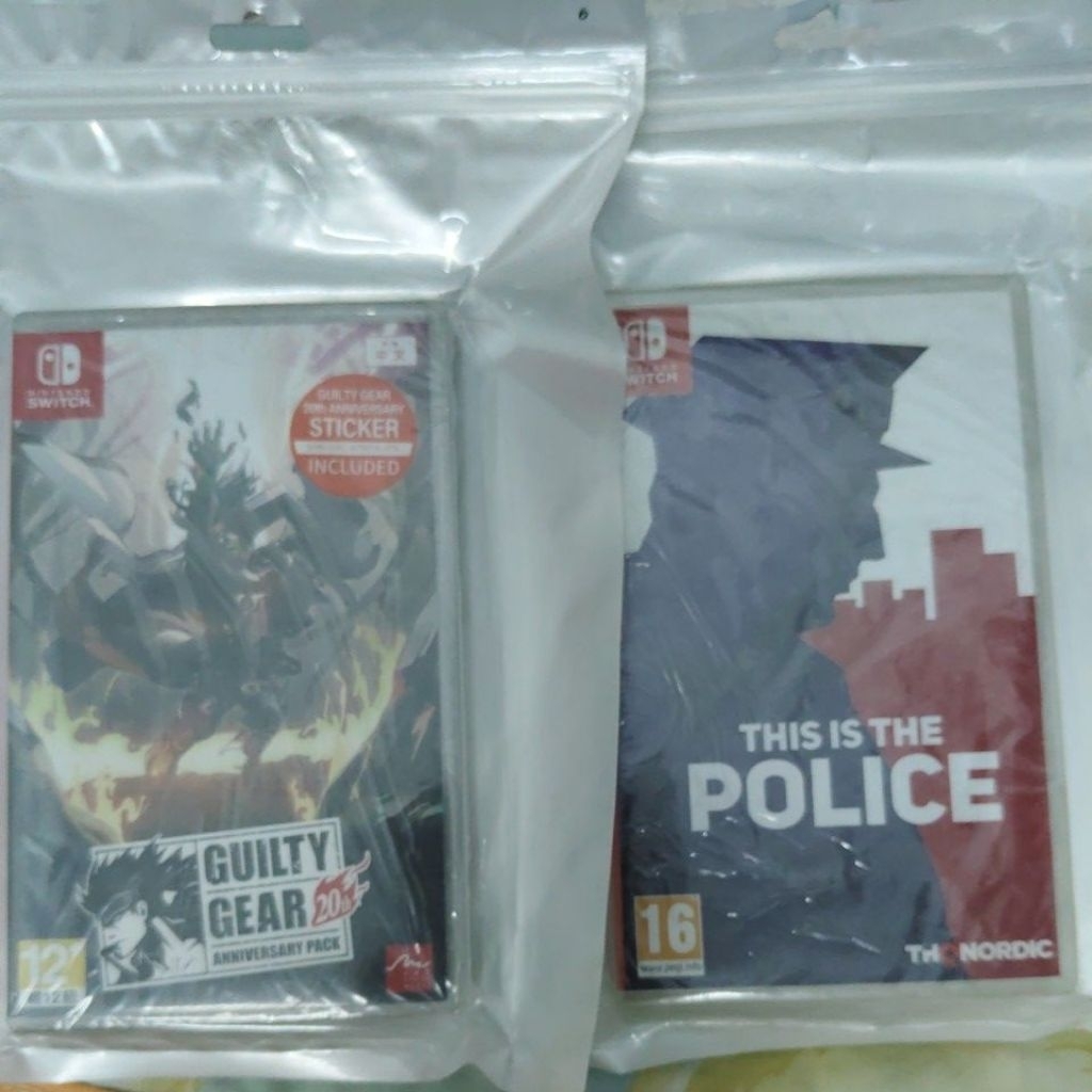 guilty gear + police switch