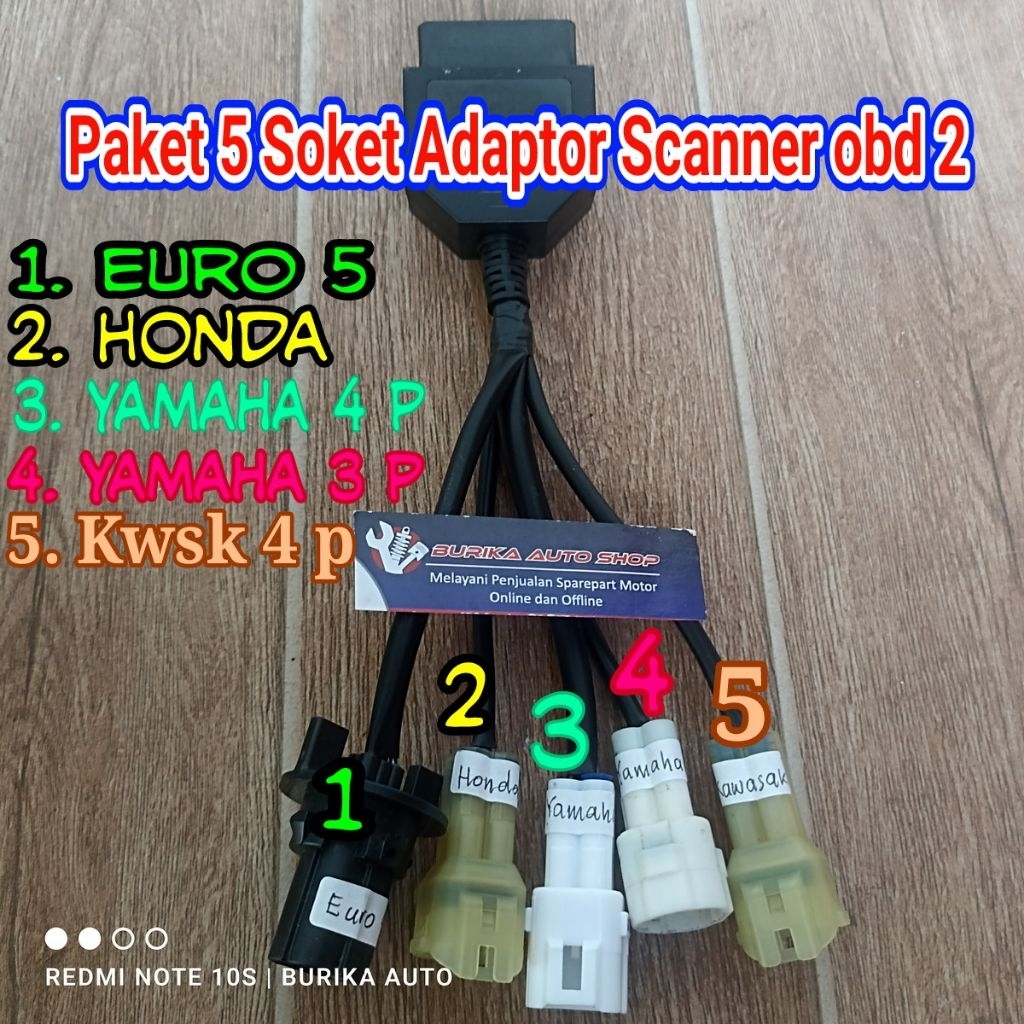 Scanner Obd2 Alat Diagnosa Kerusakan Motor Injeksi Terbaru