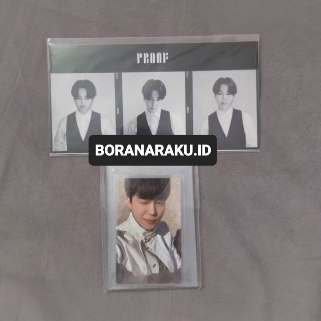POB Proof BTS Jimin Acrylic Triptych