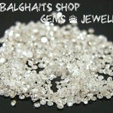 BERLIAN ASLI EROPA ORIGINAL Natural Diamond Putih Tabur 2.5mm Gugur 15 Murah BUKAN Berlian Banjar