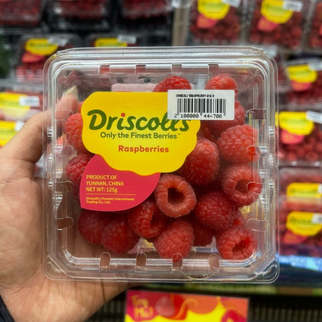 Buah raspberry Driscol Fresh / Buah Raspbery Import / Pack
