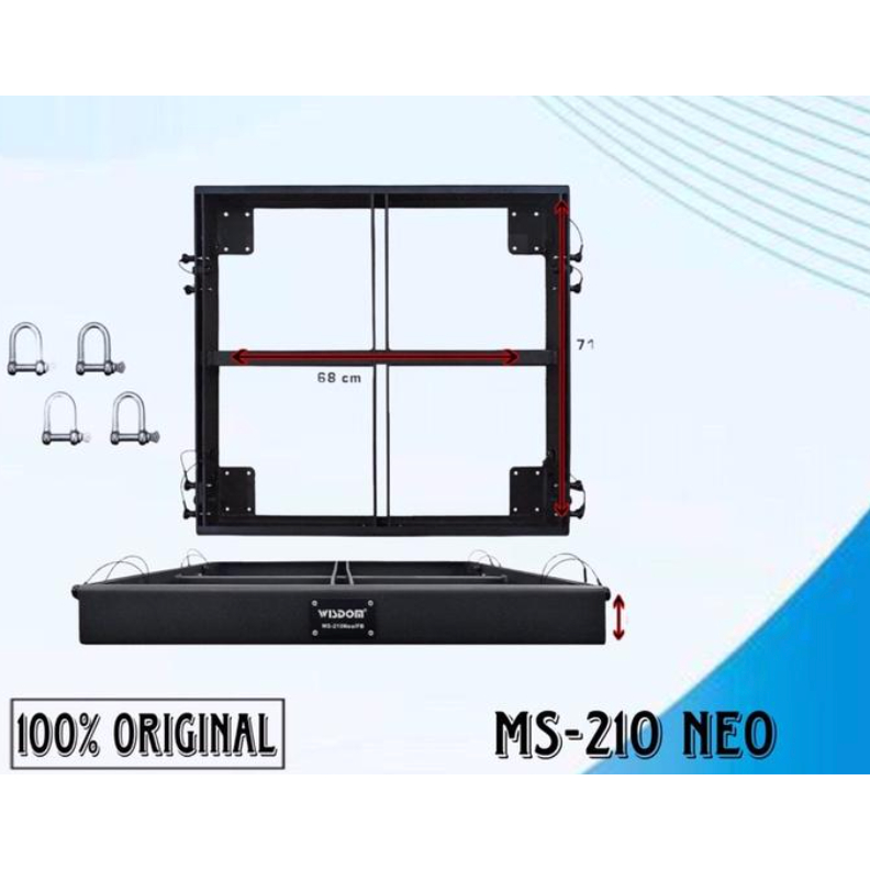 Flying bar Wisdom MS-210 NEO / MS210 NEO / MS 210NEO – Flybar Speaker Line Array Wisdom
