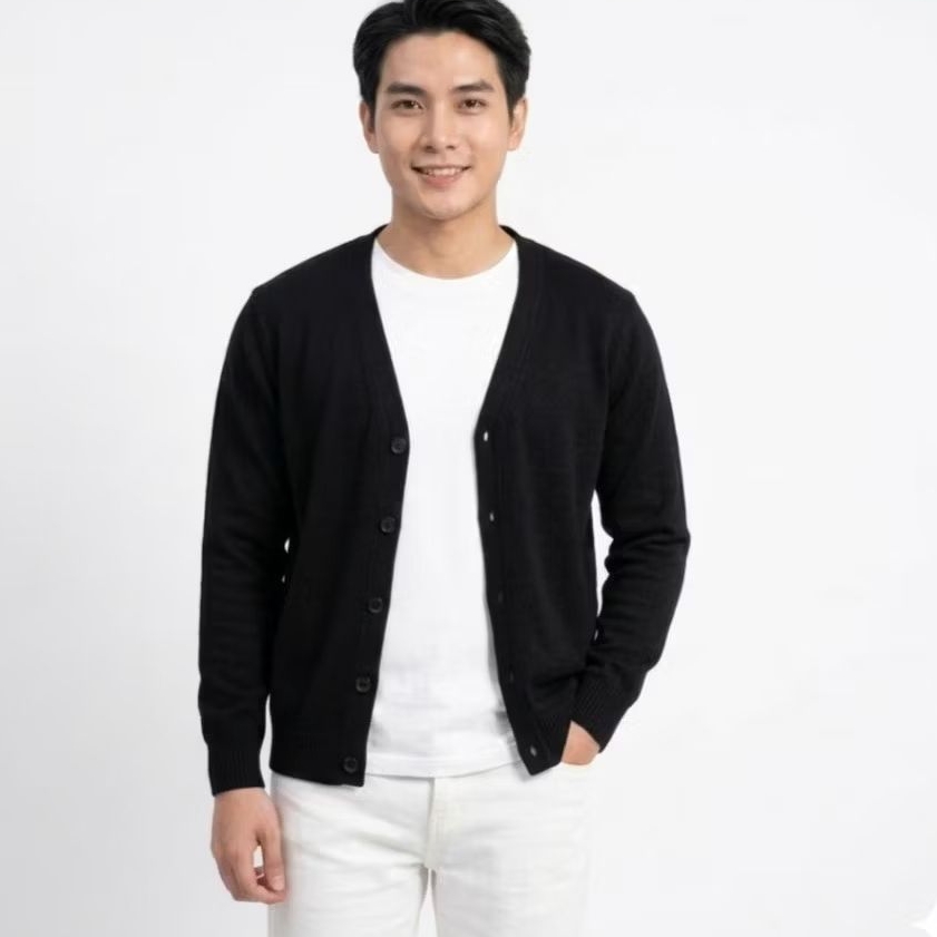 Cardigan Pria #RajutPria #pakaianpria  #jaket989pria
