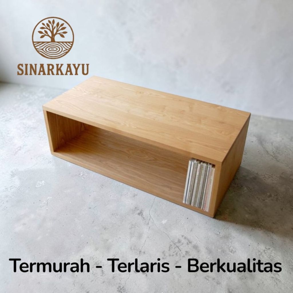 Sinarkayu Meja lesehan minimalis meja kayu meja kotak