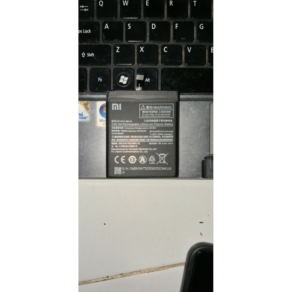 Baterai redmi5a