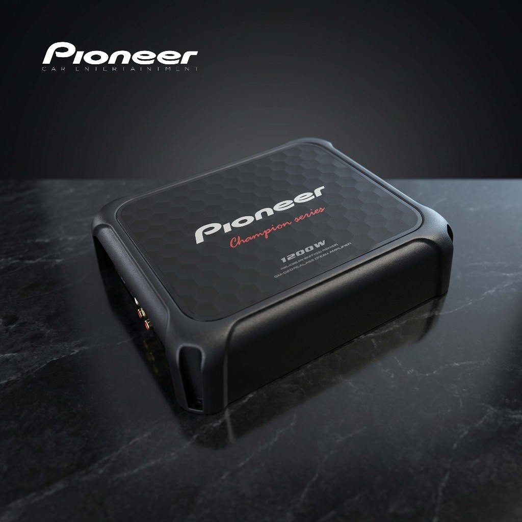 Power Amplifier Mobil Pioneer GM-DC874 Champion Series Class D 4-Channel Original