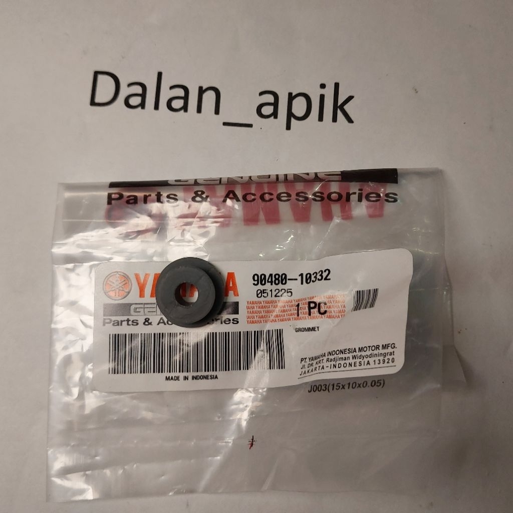 grommet karet tameng knalpot mio soul smile sporty