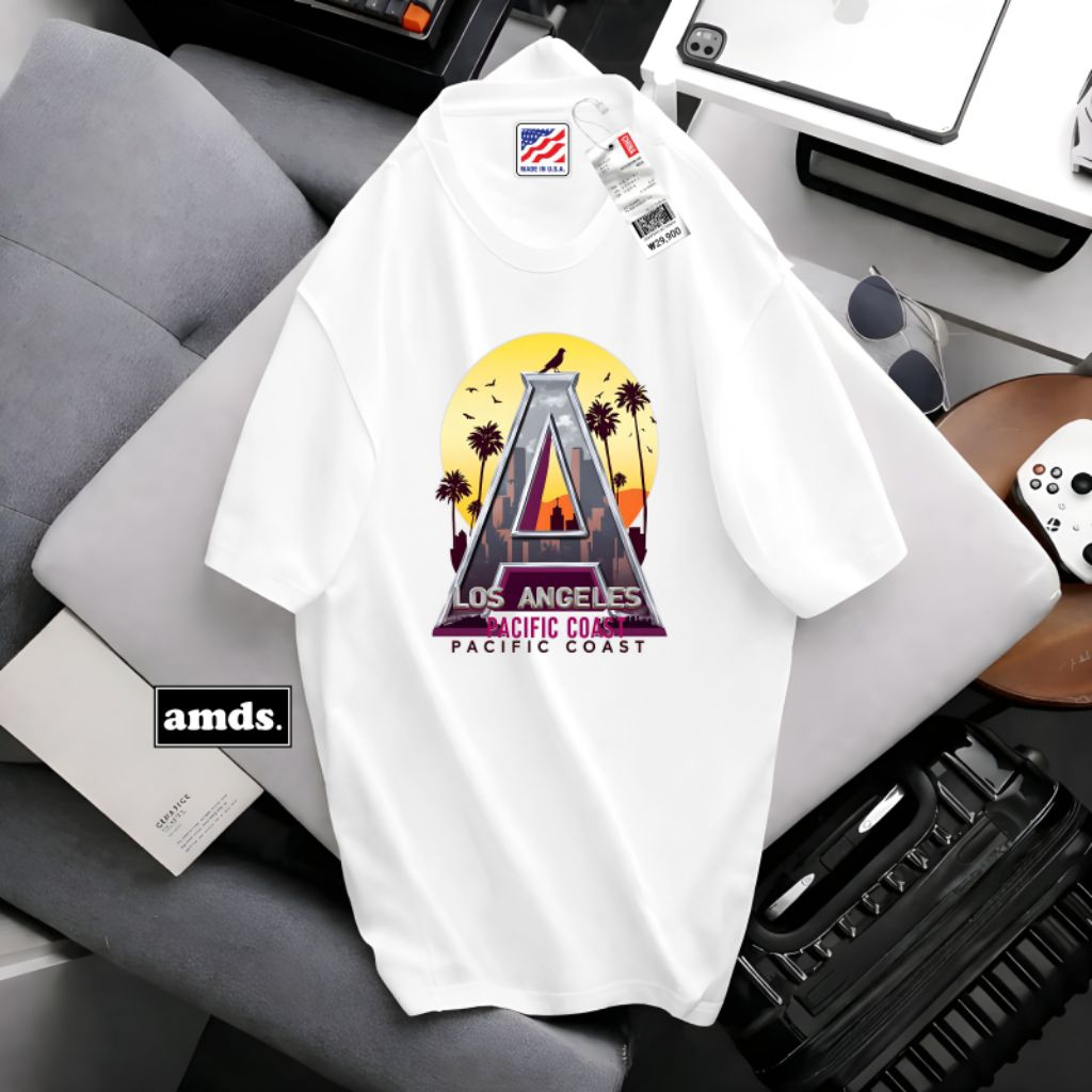 TERLARIS BAJU T-SHIRT LOS ANGELES