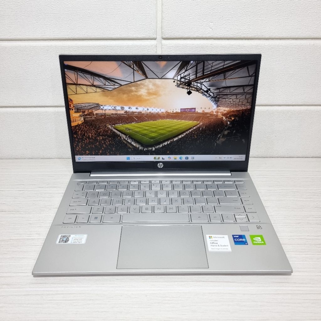 Laptop HP Pavilion 14 DV0514TX Core i7-1165G7 RAM 16GB SSD 512GB MX450