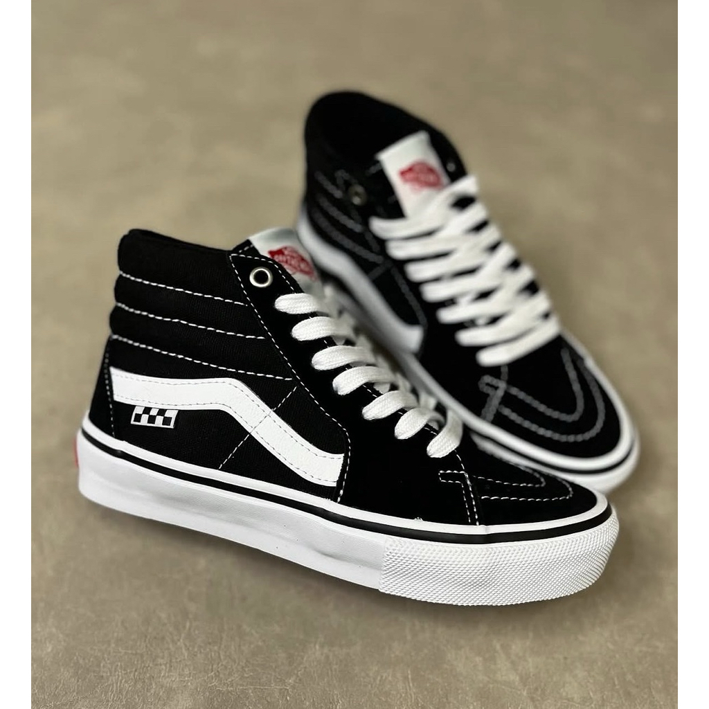 The New VANS SKATE SK8-HI PRO ‘Black White” LIMITED EDITION