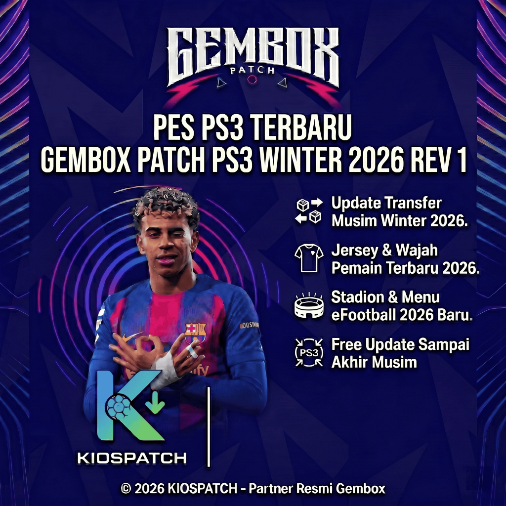 Gembox Patch PS3 Winter 2026 Update REV 1 Terbaru Via Link + FREE UPDATE