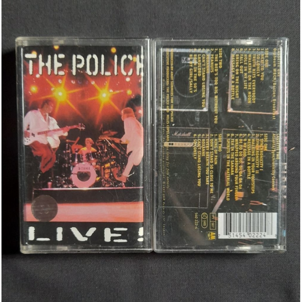 Kaset The Police - Live (Double Album)