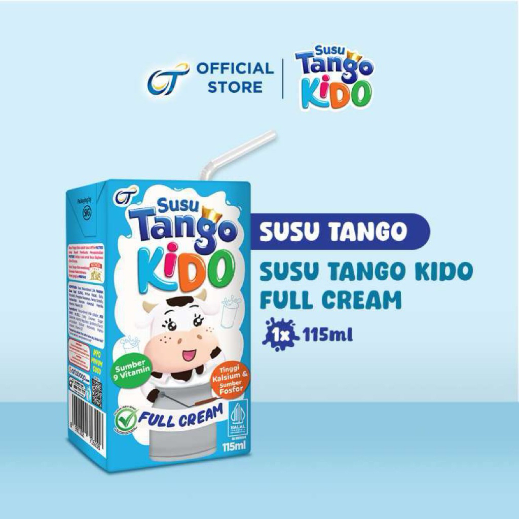 Susu Full Cream Tango Kido