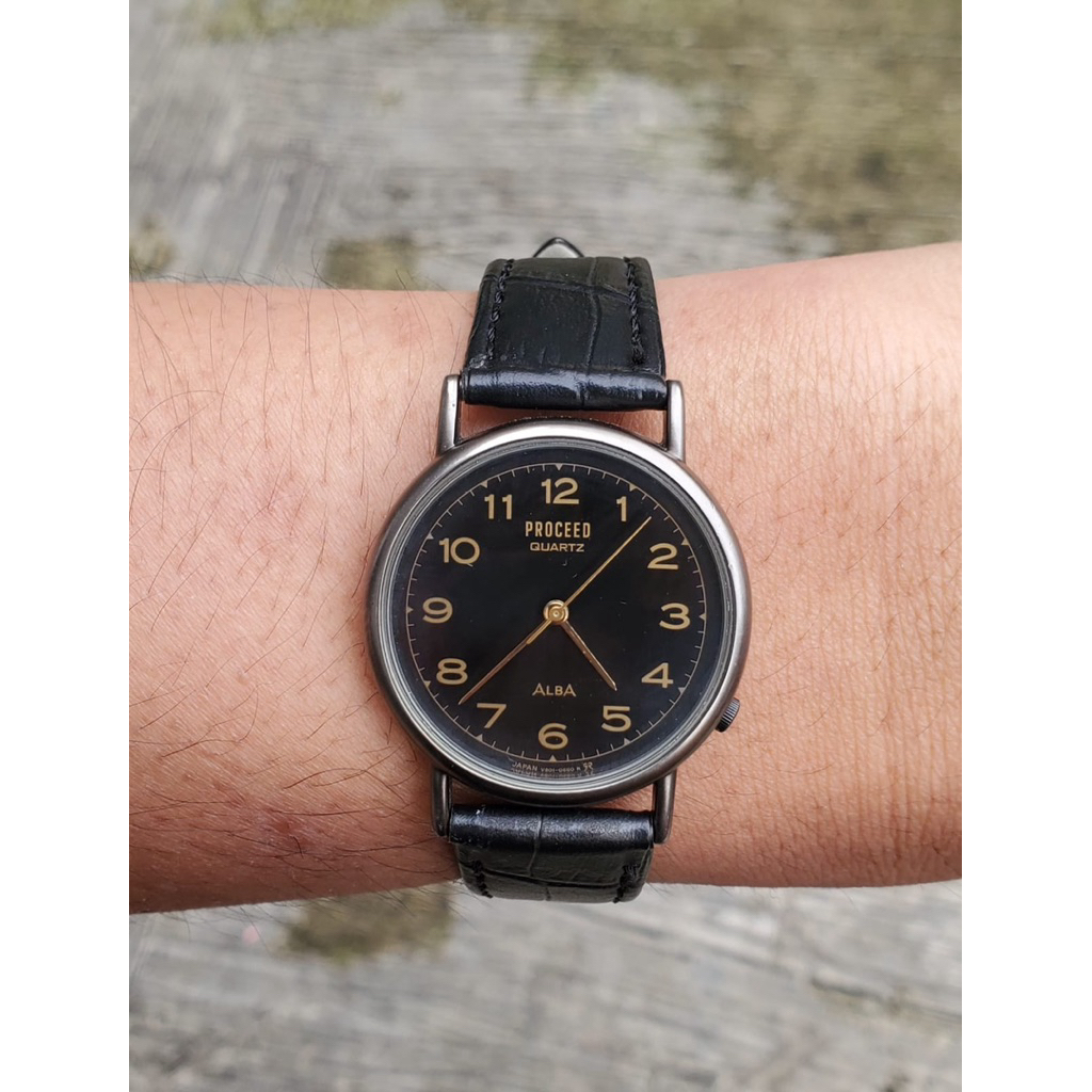 Jam Alba Proceed Quartz Japan Watch