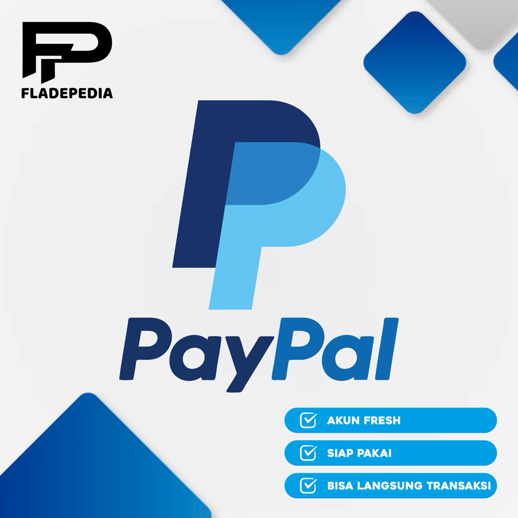 PayPal Akun Fresh Terverifikasi