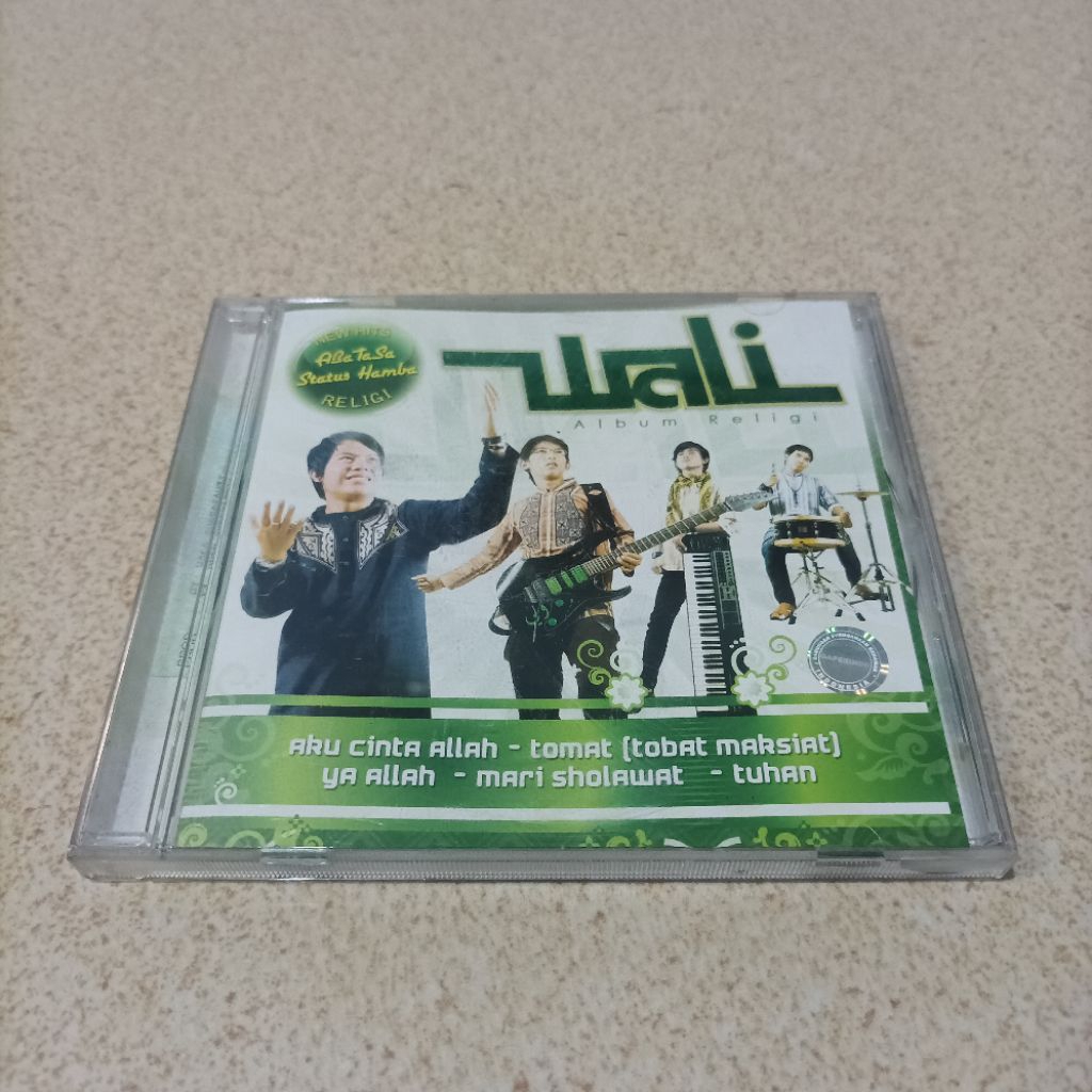 Original CD Audio Music Band Wali Album Religi