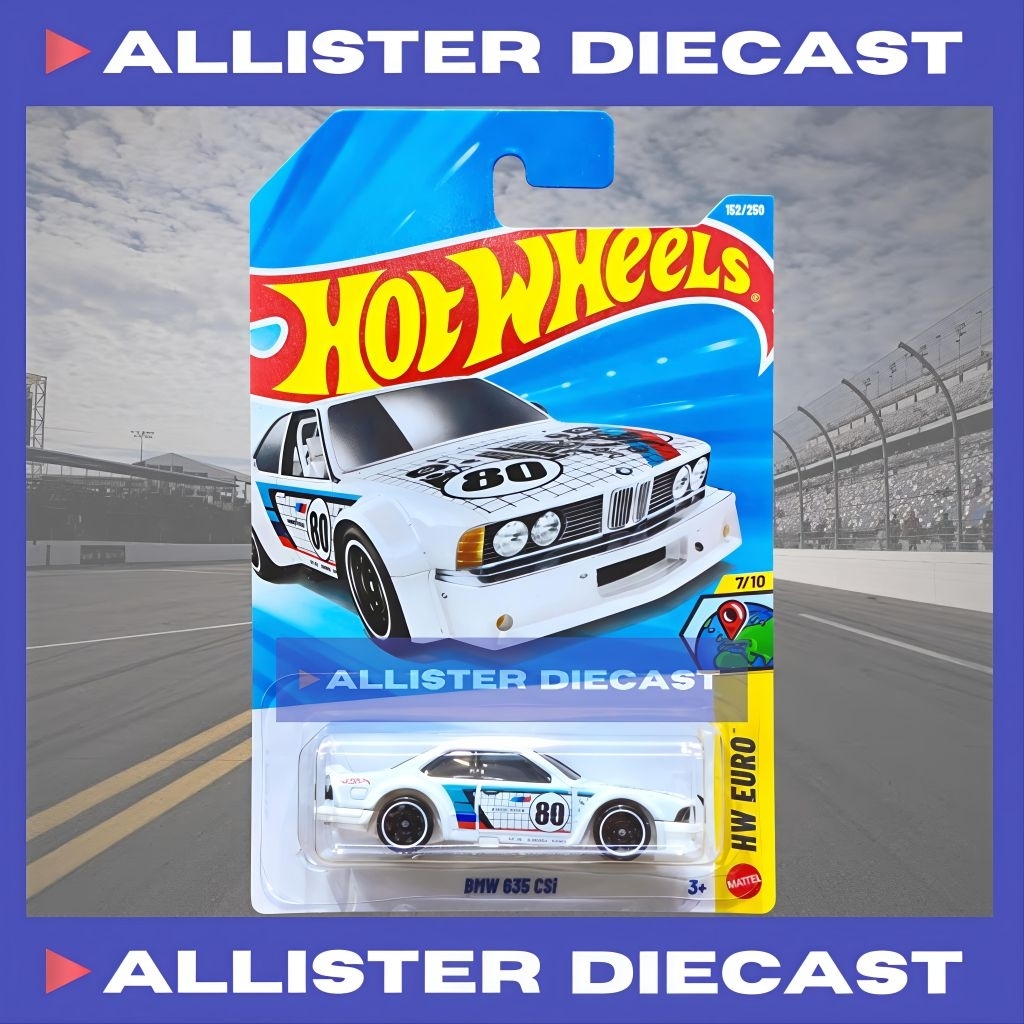 Hot Wheels BMW 635 CSI Putih Hotwheels BMW 635 CSI White HW Euro Hot Wheels Lot G 2026