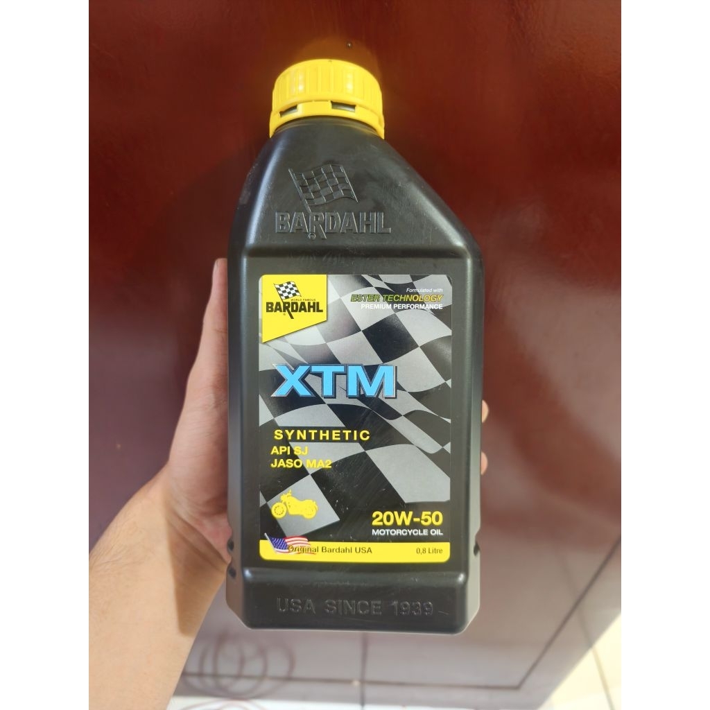 Bardahl XTM 20W-50 Synthetic Ester - Oli Sepeda Motor