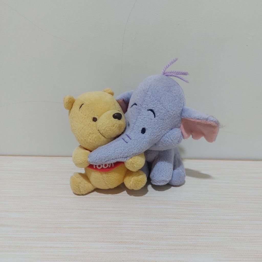 Boneka pooh lumpy original disney sega