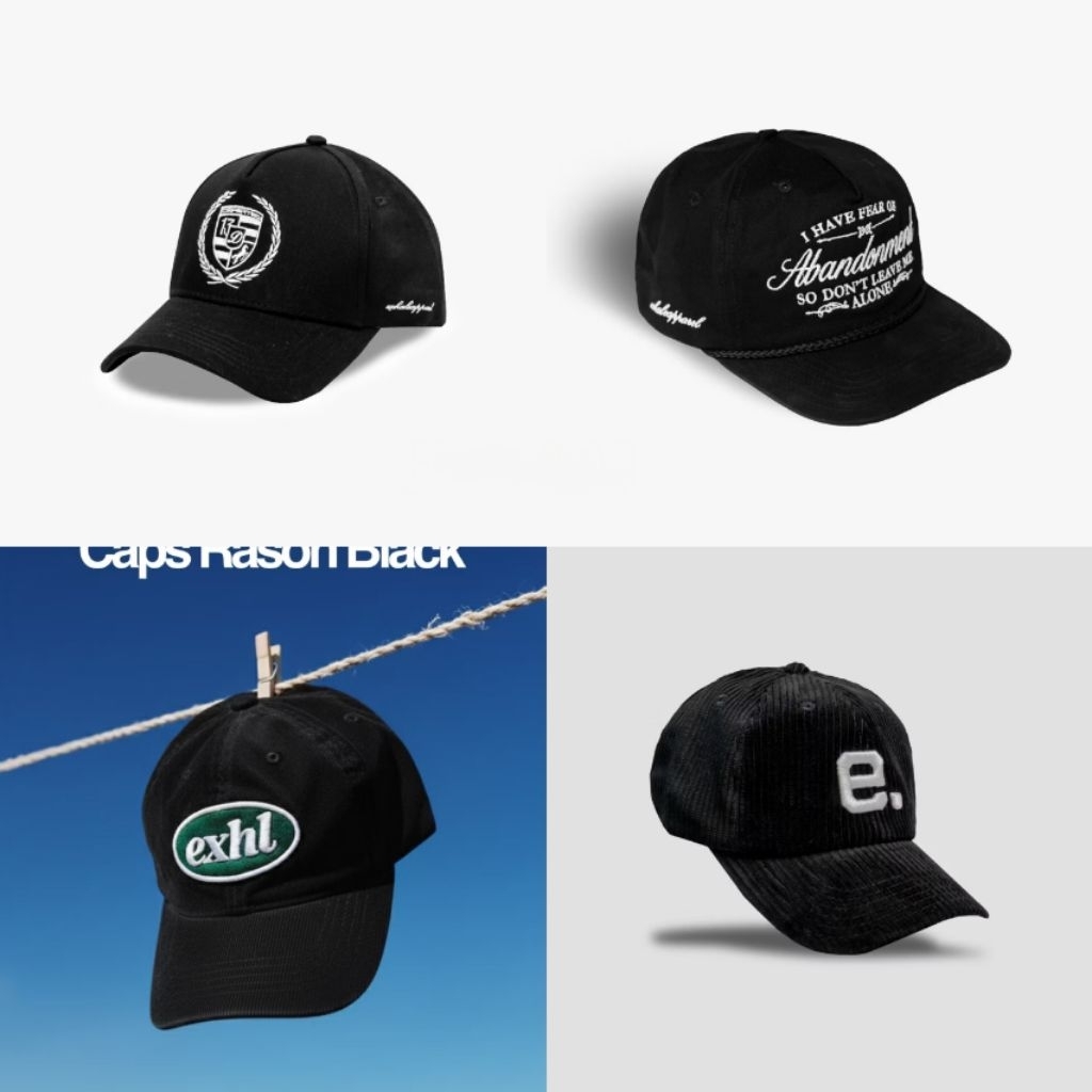 Exhale Caps Topi Corduroy