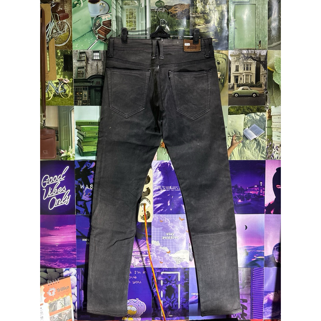 HSDN Hasdhane Gray Regular Jeans Size 30 Preloved
