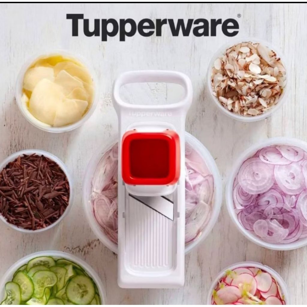 Speedy Mando Tupperware Alat Pengiris Bawang Multifungsi dengan Pisau Tajam