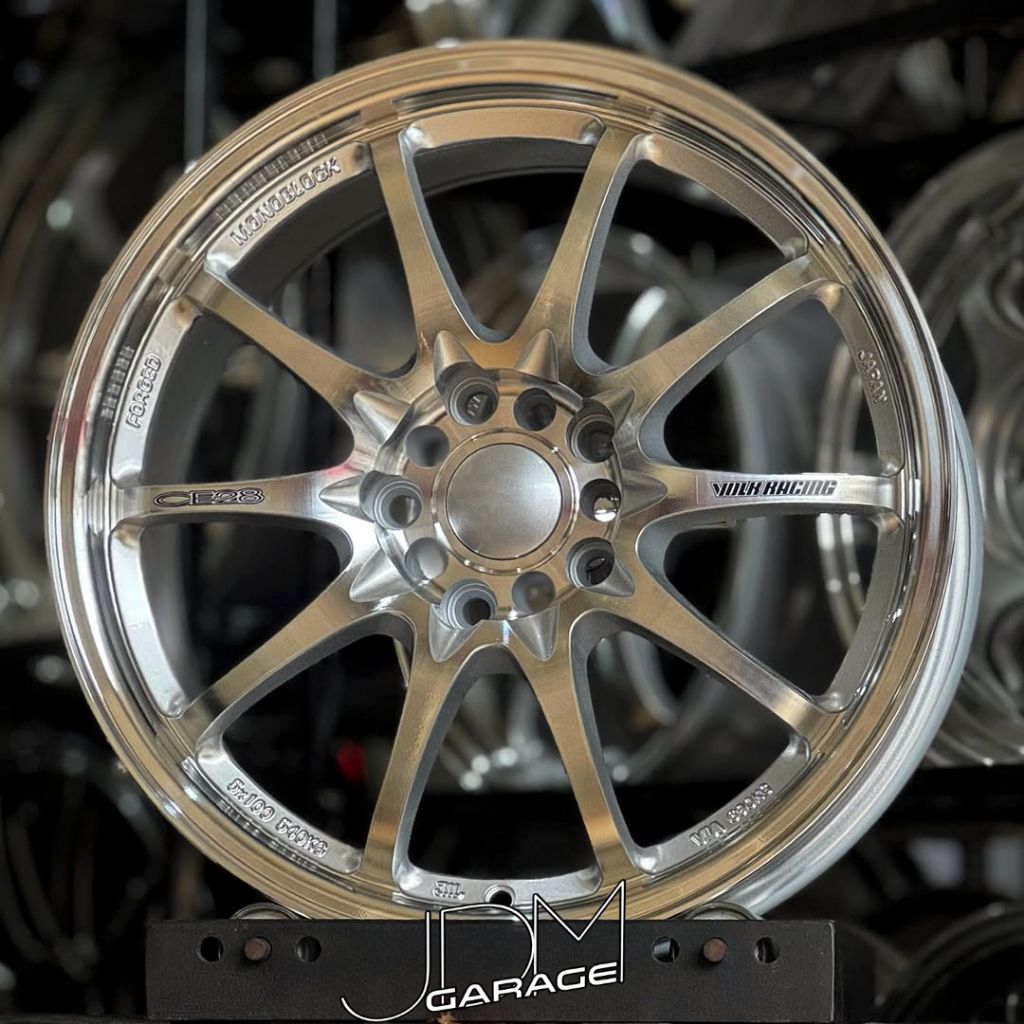 velg CE28 FLOW FORMING r17 lebar 8 pcd 5x114,3 - 5x100 et 38 velg mobil ring 17 pnp mobil r17 reborn
