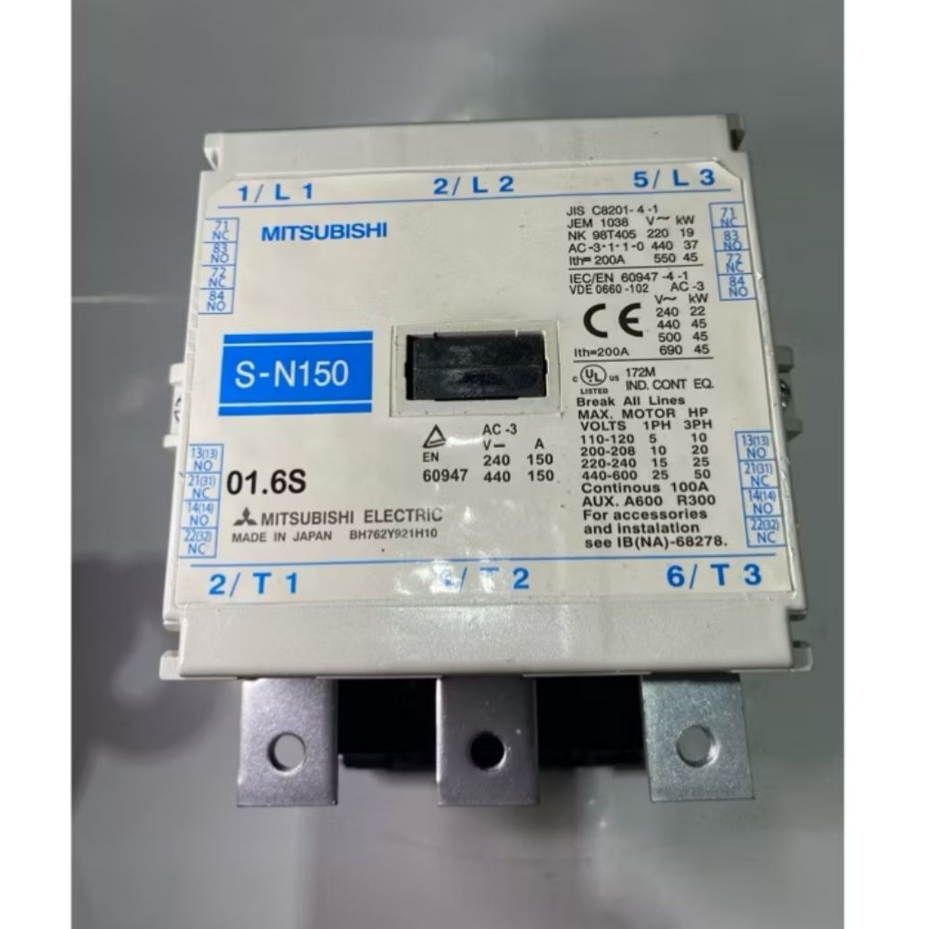 Mitsubishi kontaktor s-150 coil 220v 200a