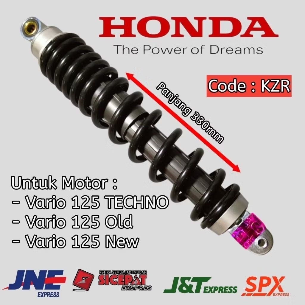 SHOCKBREAKER BELAKANG VARIO 125 LED VARIO 125 OLD - KZR