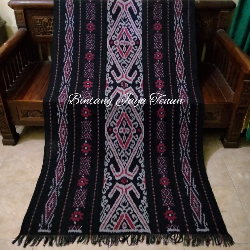 Kain Tenun Blanket Kain Tenun Etnik Kalimantan