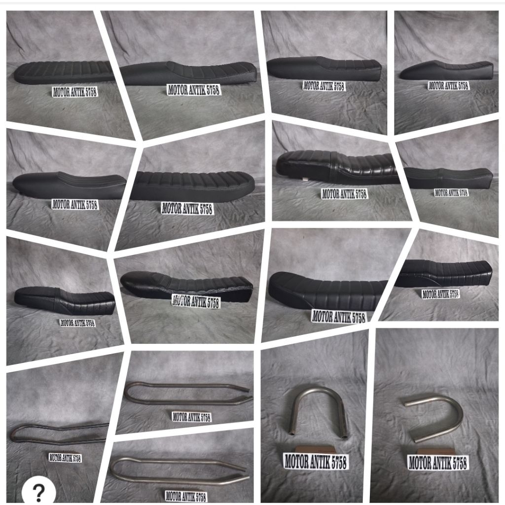Jok Custom Japstyle bober scrambler Cb GL Megapro Tiger Scorpio Byson Thunder W175