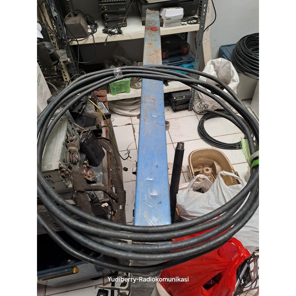 Kabel Rg8 Andrew CNT400   Cable Andrew CNT-400 Panjang 9 Meter 50 Ohm  Bekas  Buat Antena Radio Komu
