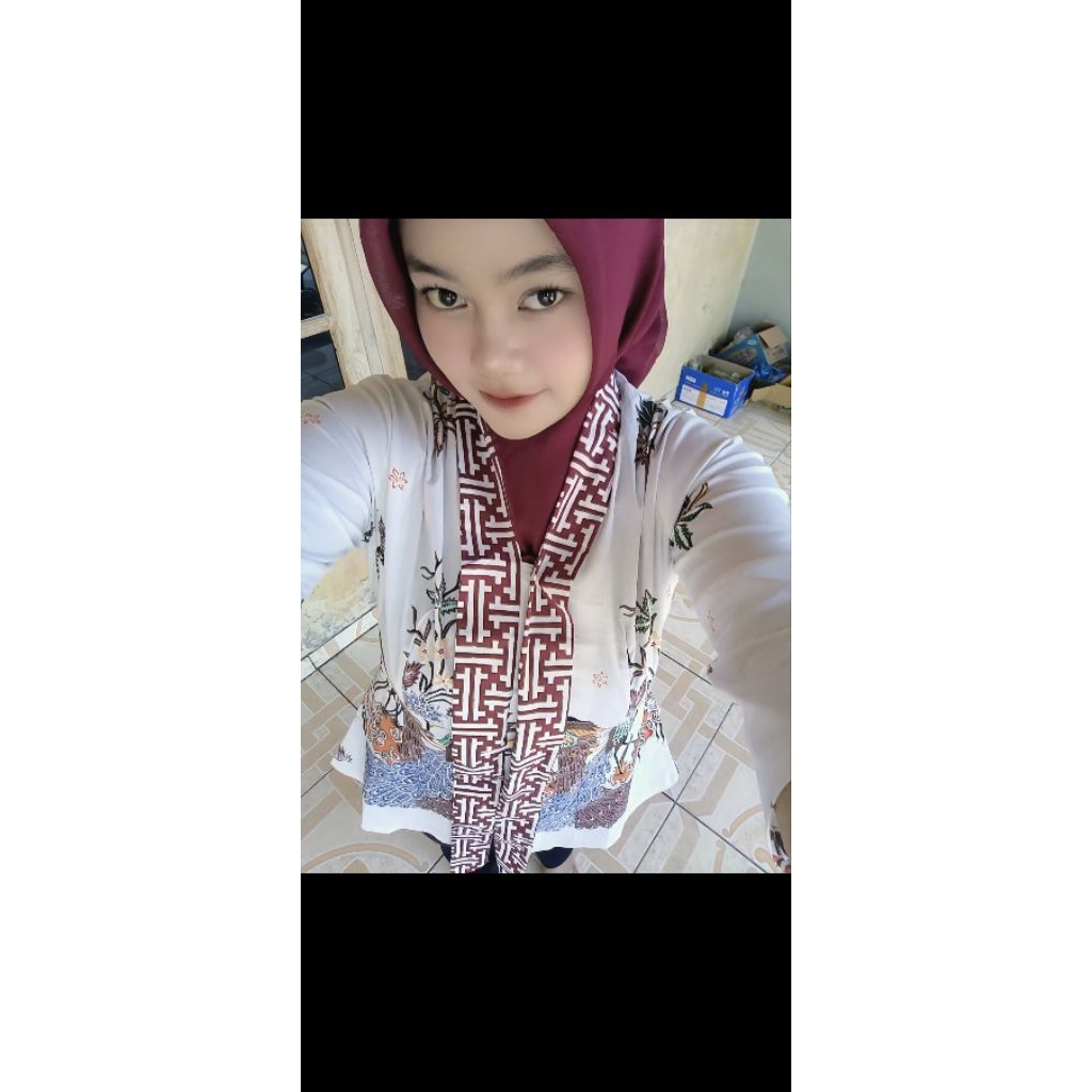 preloved baju vest outer blouse kemeja batik ospek kerja kuliah