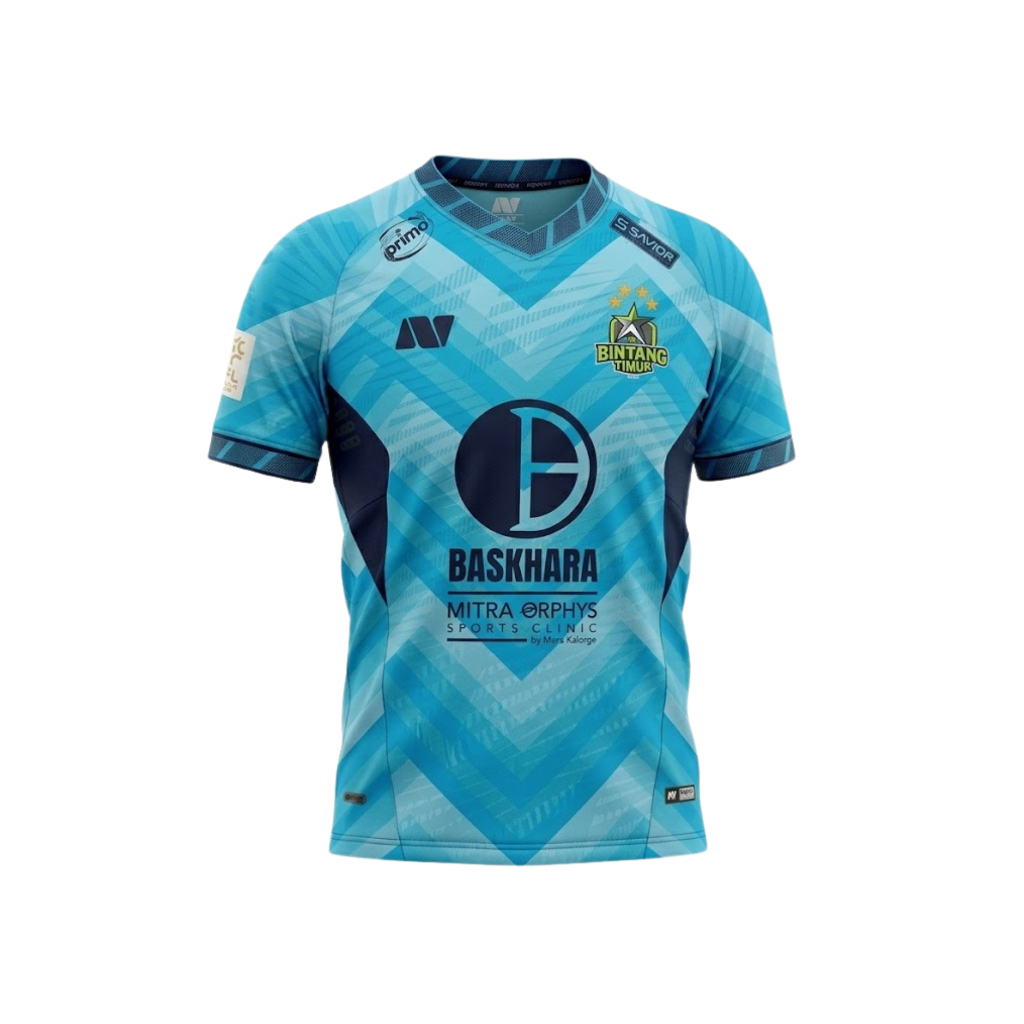 Noij Kaos Jersey Olahraga Set Match BTS 25/26 - Sky Blue