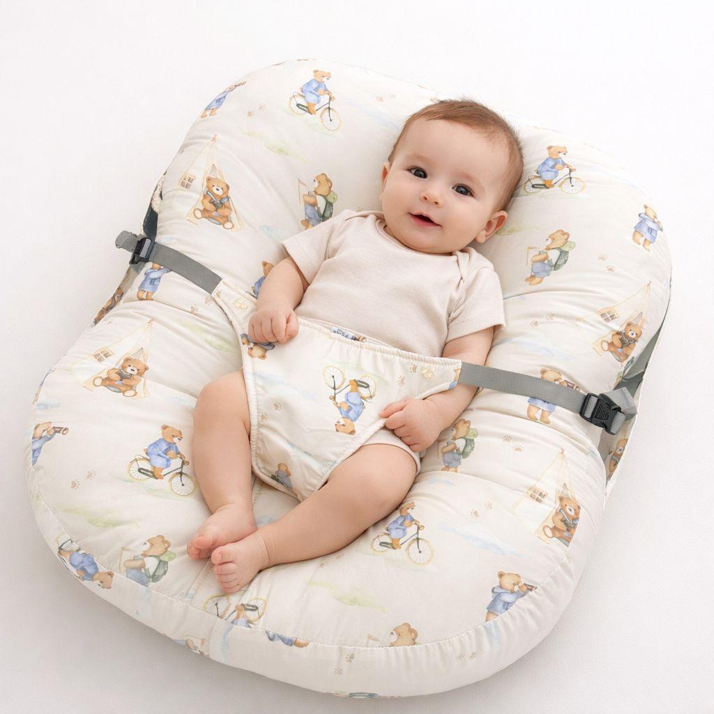 NIA BABY SOFA 3IN1 EARTH / DINO SERIES - SOFA BAYI MULTIFUNGSI 3IN1 NBS8007
