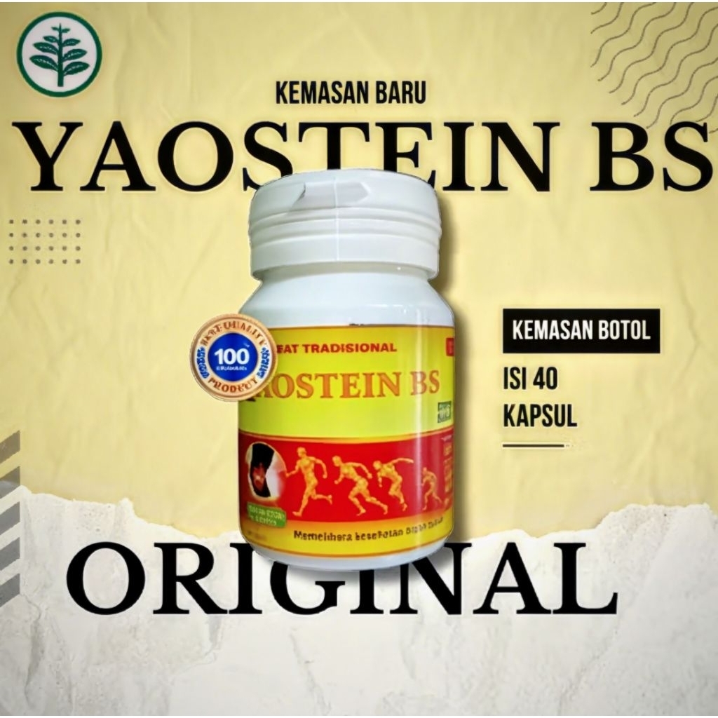 Yaostin BS kualitas premium (OBAT ASAM URAT, NYERI SENDI DAN LAIN-LAIN)