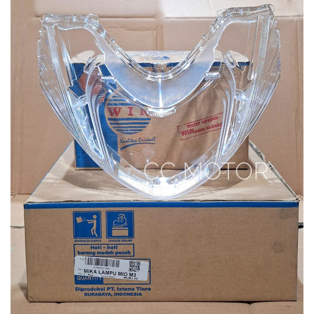 WIN Mika Kaca Lampu Depan Mio M3  / Mika Lampu Depan Mio M3  / Mika Reflektor Mio M3