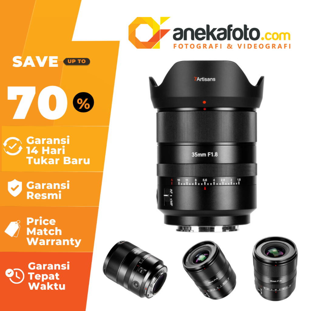 7Artisans 35mm f/1.8 AF (Sony E) FullFrame Lens 7Artisans AF 35 mm F1.8 for Sony FE