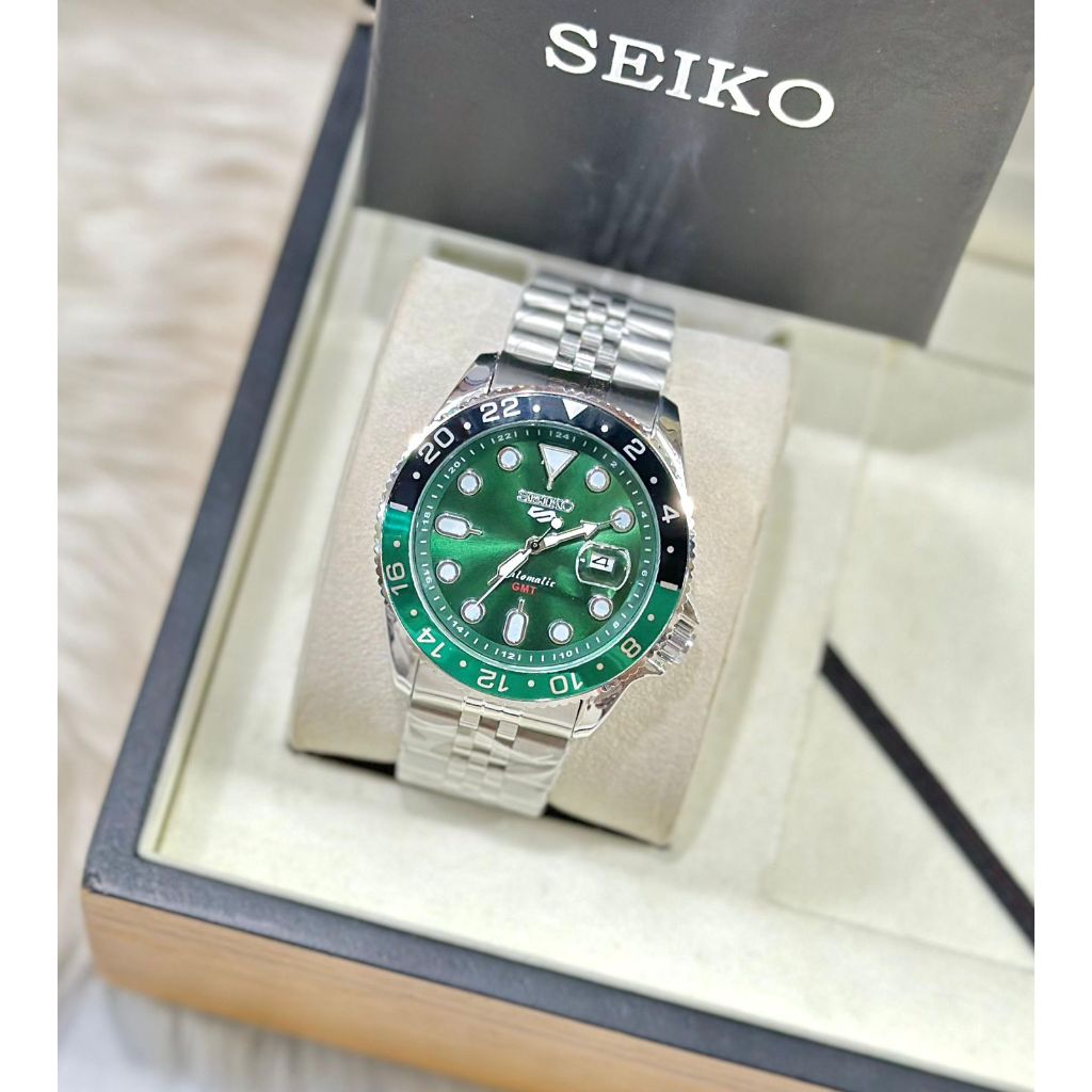Jam Tangan Pria Seiko Rantai Besi