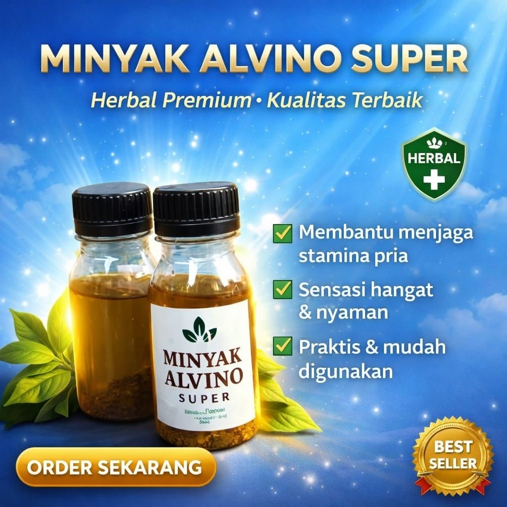 minyak daun bungkus alvino khas papua