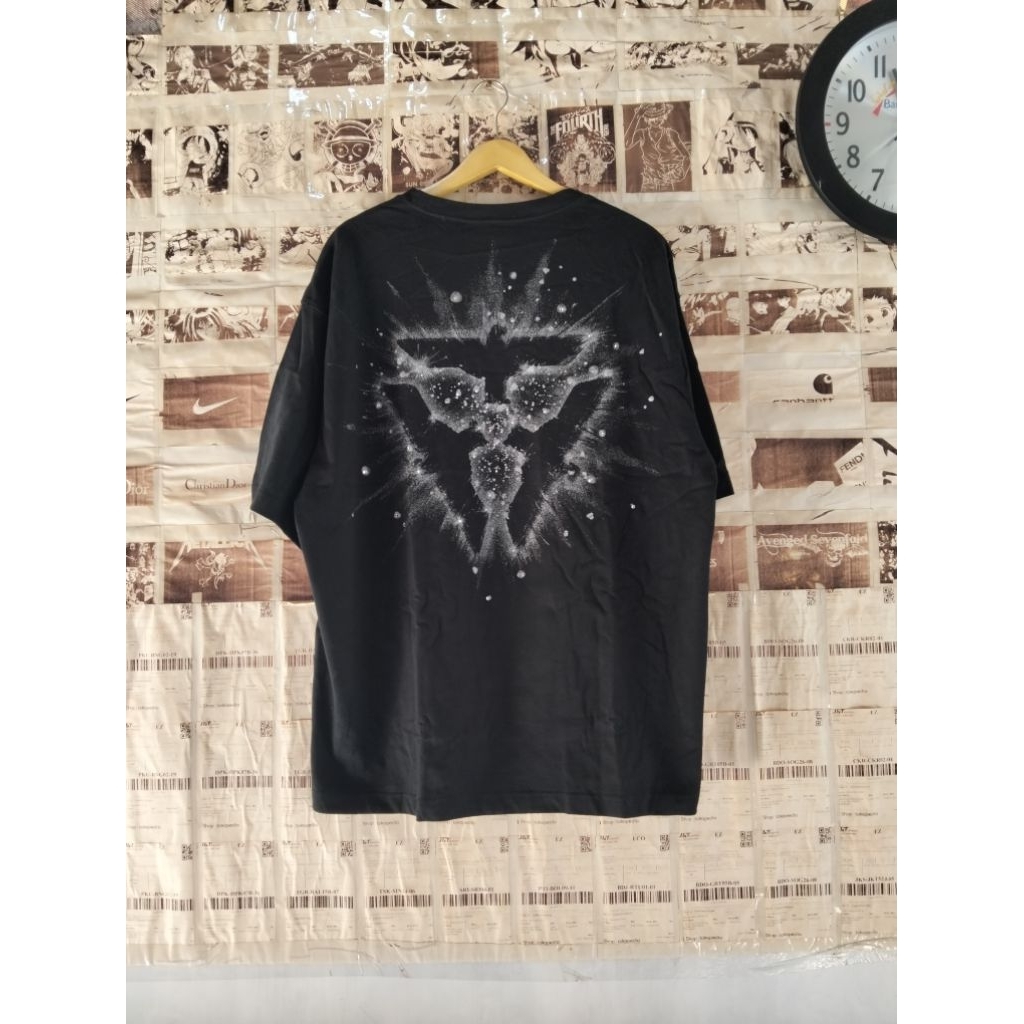 Boy London T-Shirt Firework Collection Black