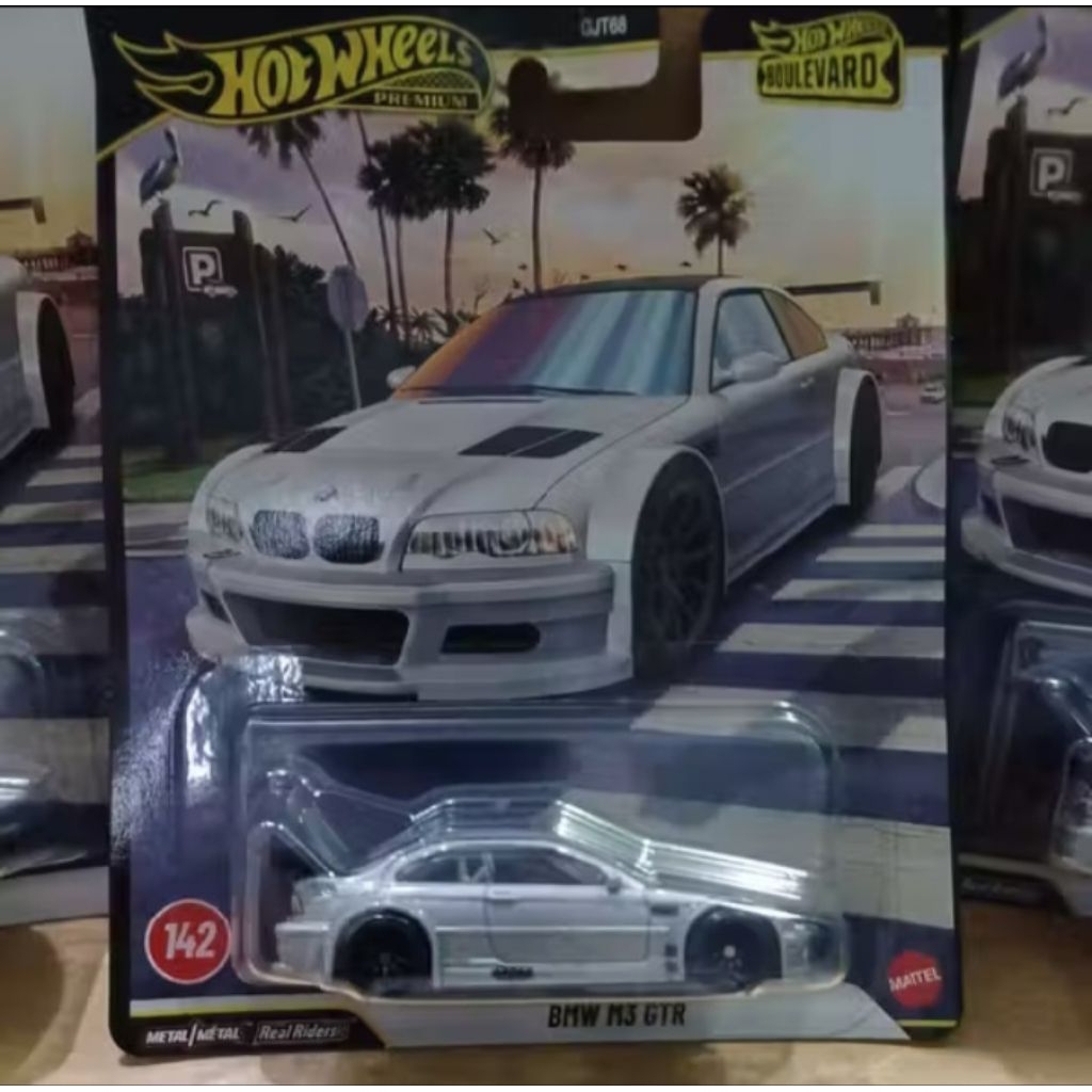 hotwheels premium BMW M3 GTR japan card
