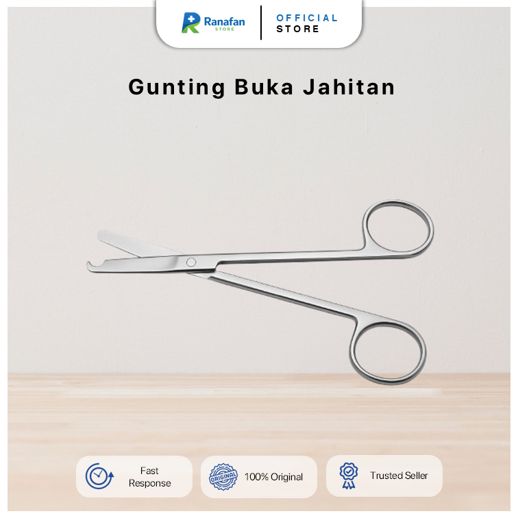 Gunting Buka Jahitan Gunting Medis Pemotong Benang Operasi Presisi